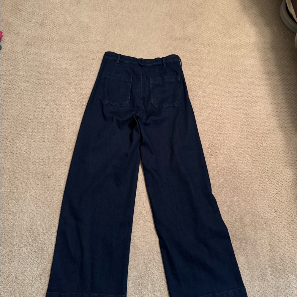 Classic Navy Flare & Wide Leg Jeans